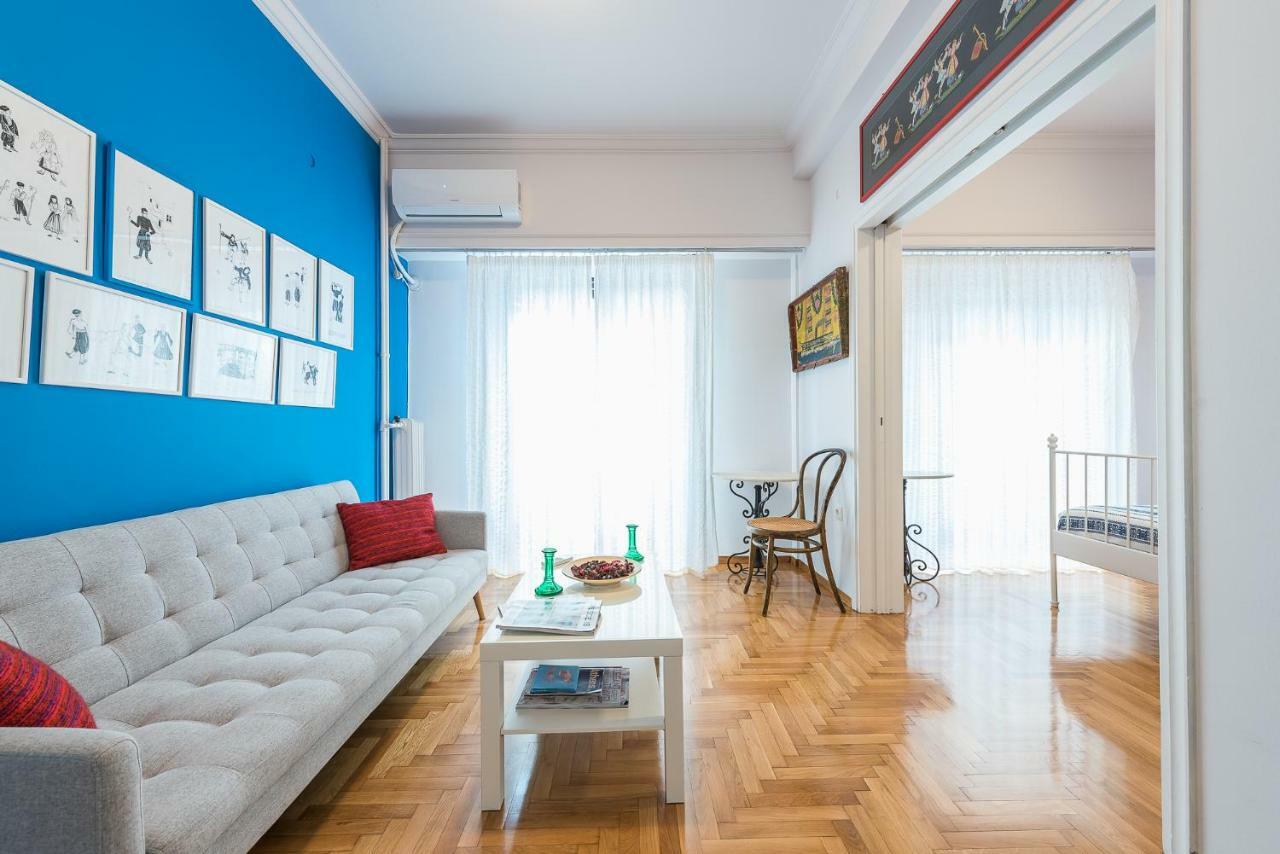 Athens Centre Flat 2 Min. From Evangelismos Metro Atenas Exterior foto